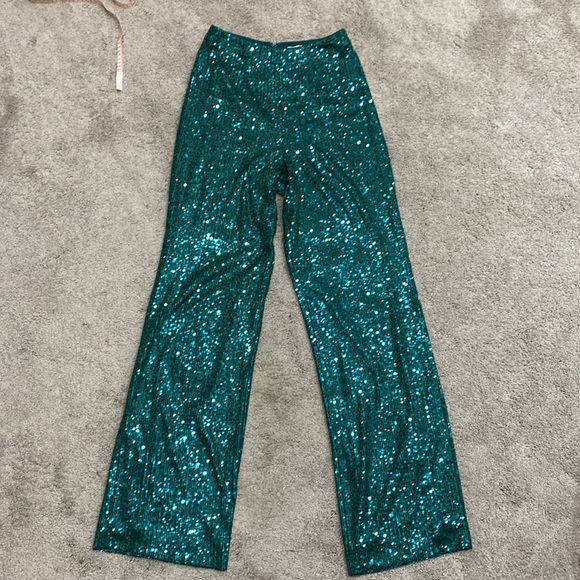 Dress the population Sequin Wide Leg - Picture 1 of 10